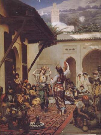 Une reception en Algerie (mk32), Felix de vuillefroy